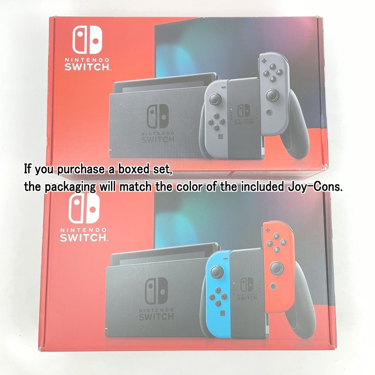 Nintendo Switch HAC-001(-01) Console All Accessories Selectable