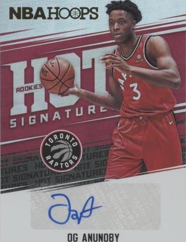 OG Anunoby 17/18 Panini NBA Hoops Autograph Rookie | eBay