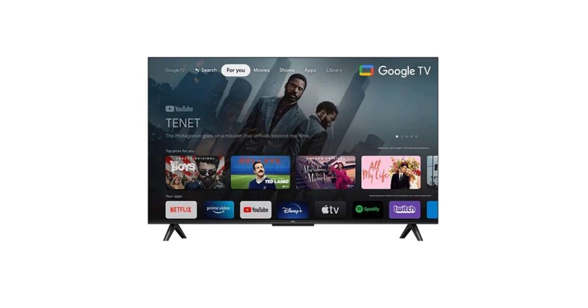43型 4K TCL 43P63J 2024年製 「Google TV」 Amazon | 【Amazon.co.jp
