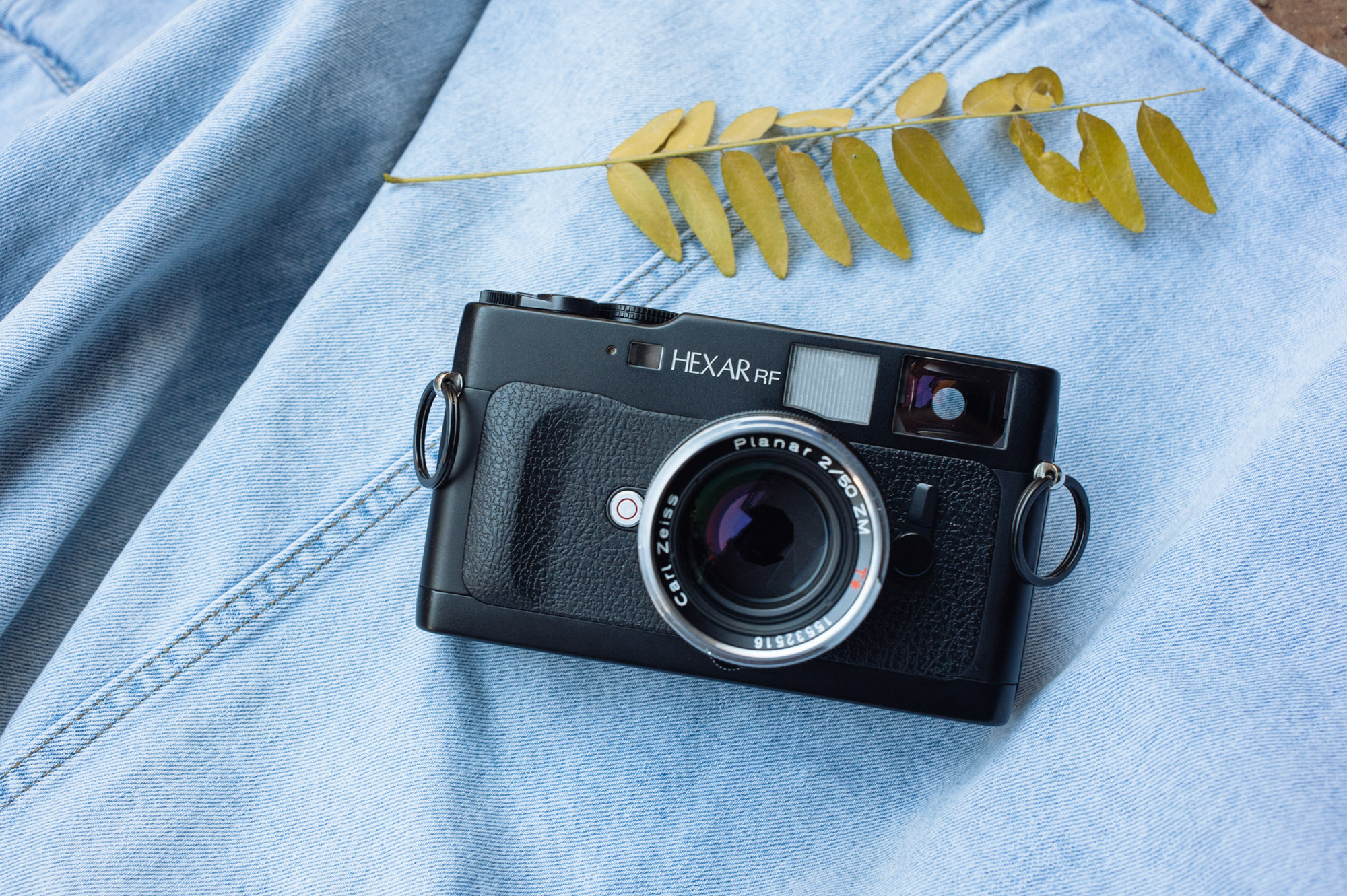 動作確認済】Konica Hexar RF Black 40mm f/1.4 動作確認済】Konica