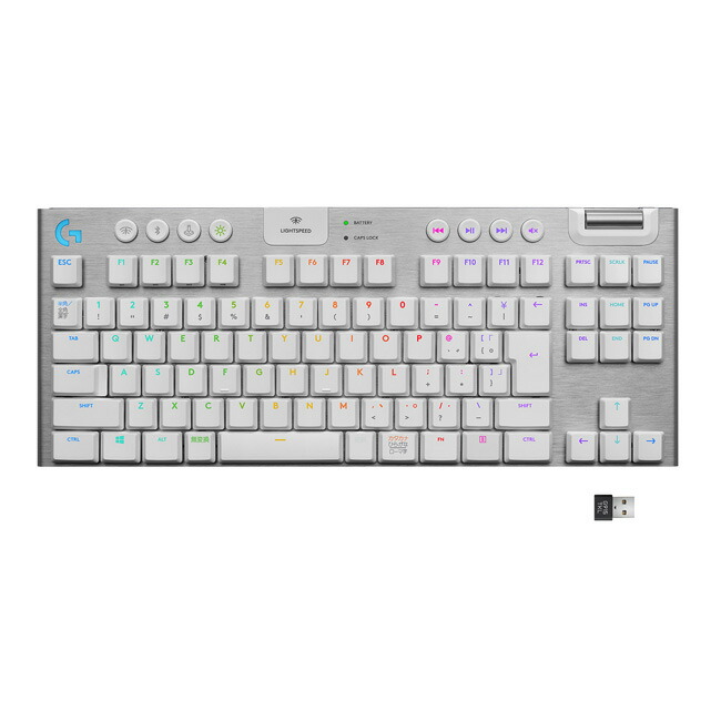 楽天市場】Logicool G ゲーミングキーボード テンキーレス G913 TKL