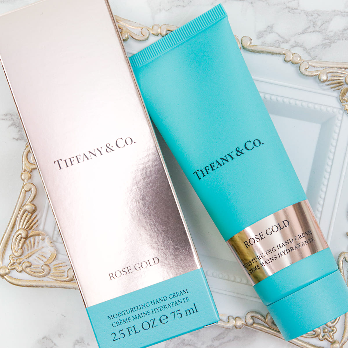 楽天市場】Tiffany.co ティファニー ハンドクリーム ローズゴールド