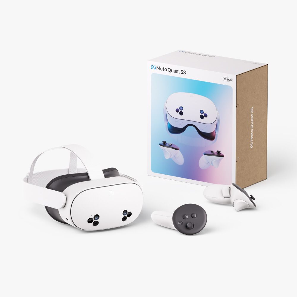 Meta Quest 3S 128GB (旧Oculus) [VRヘッドセット /2倍のグラフィック