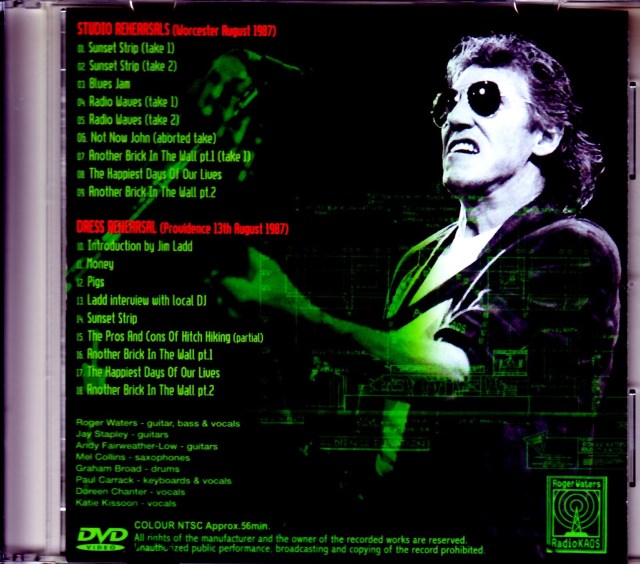 Roger Waters ロジャー・ウォーターズ/Radio K.A.O.S. Tour 1987