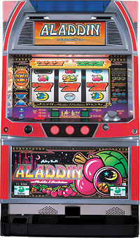 4号機】サミー アラジン2エボリューション チェリーバーパネル 中古
