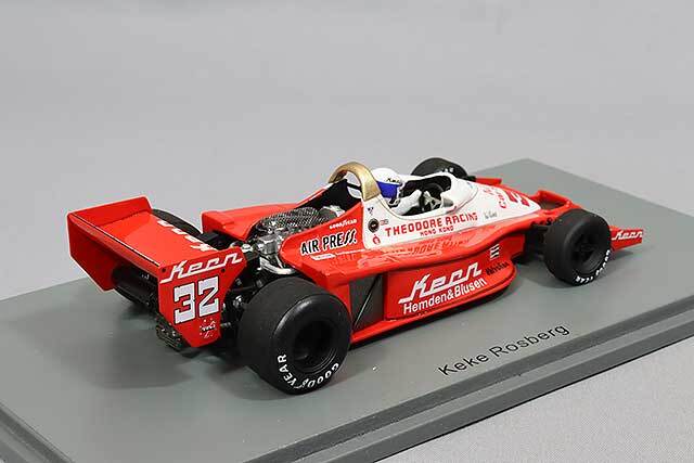 スパーク 1/43 ウルフ WR3 1978 F1 ドイツGP #32 K.ロズベルグ