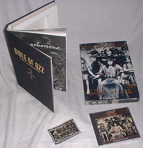 Ozzy Osbourne Bible Of Ozz Japanese Promo CD Album Box Set (216143)