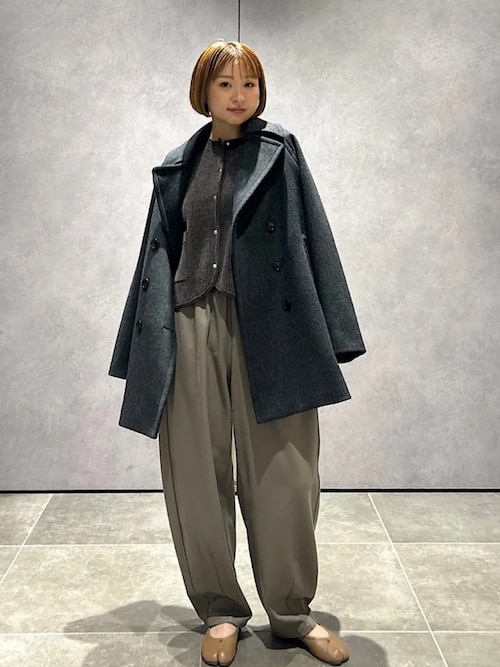 SHIPS（シップス） ピーコート pコート SHIPS Primary Navy Label