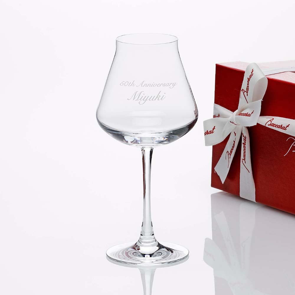 Baccarat バカラ シャトーバカラ ワイングラス L 450ml 名入れ彫刻代