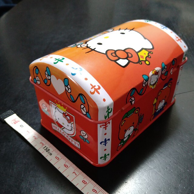 平成キティ ハローキティ レトロ缶 収納 ヴィンテージ 2009 サンリオ