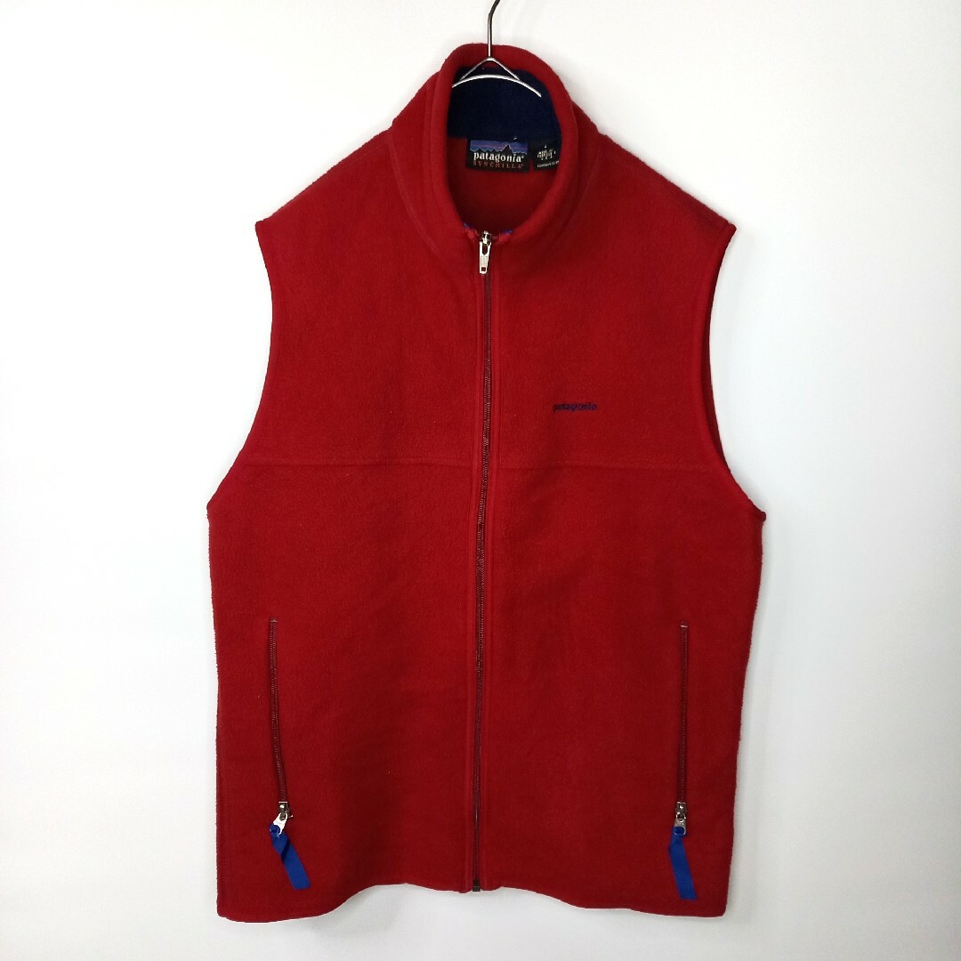 patagonia - 90s アメリカ製 パタゴニア シンチラ フリースベスト 廃盤