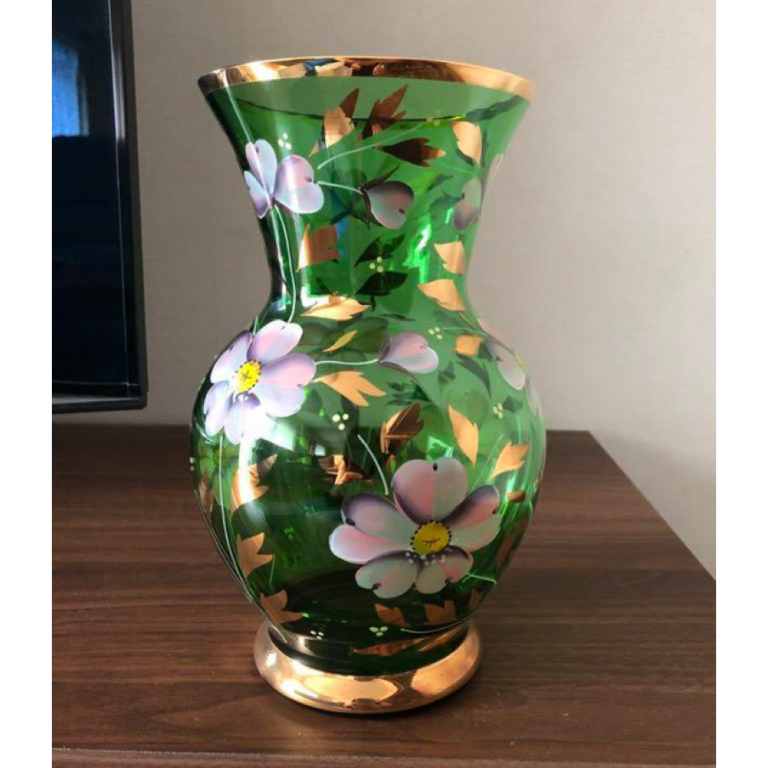 BOHEMIA Cristal - 【新品未使用品】チェコ ボヘミアクリスタル 花瓶の