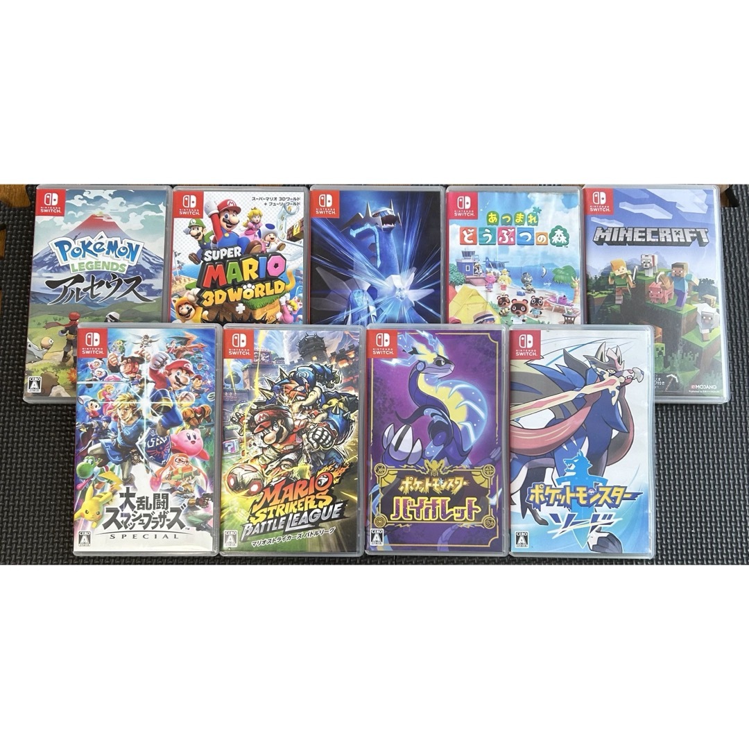 9本】Switchソフトまとめ売り Nintendo Switch 人気9本ソフトセット