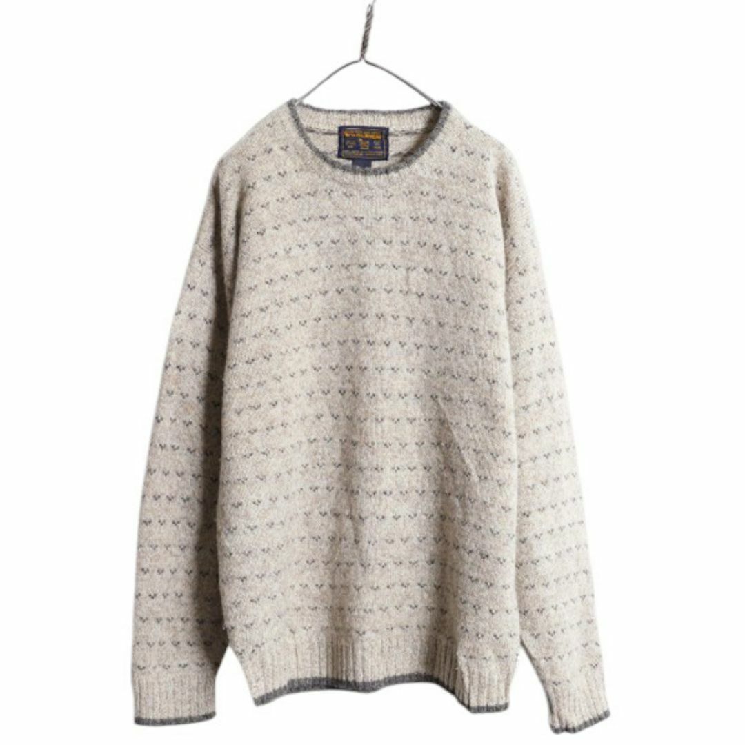 WOOLRICH - 00s ウールリッチ バーズアイ ニット セーター メンズ L