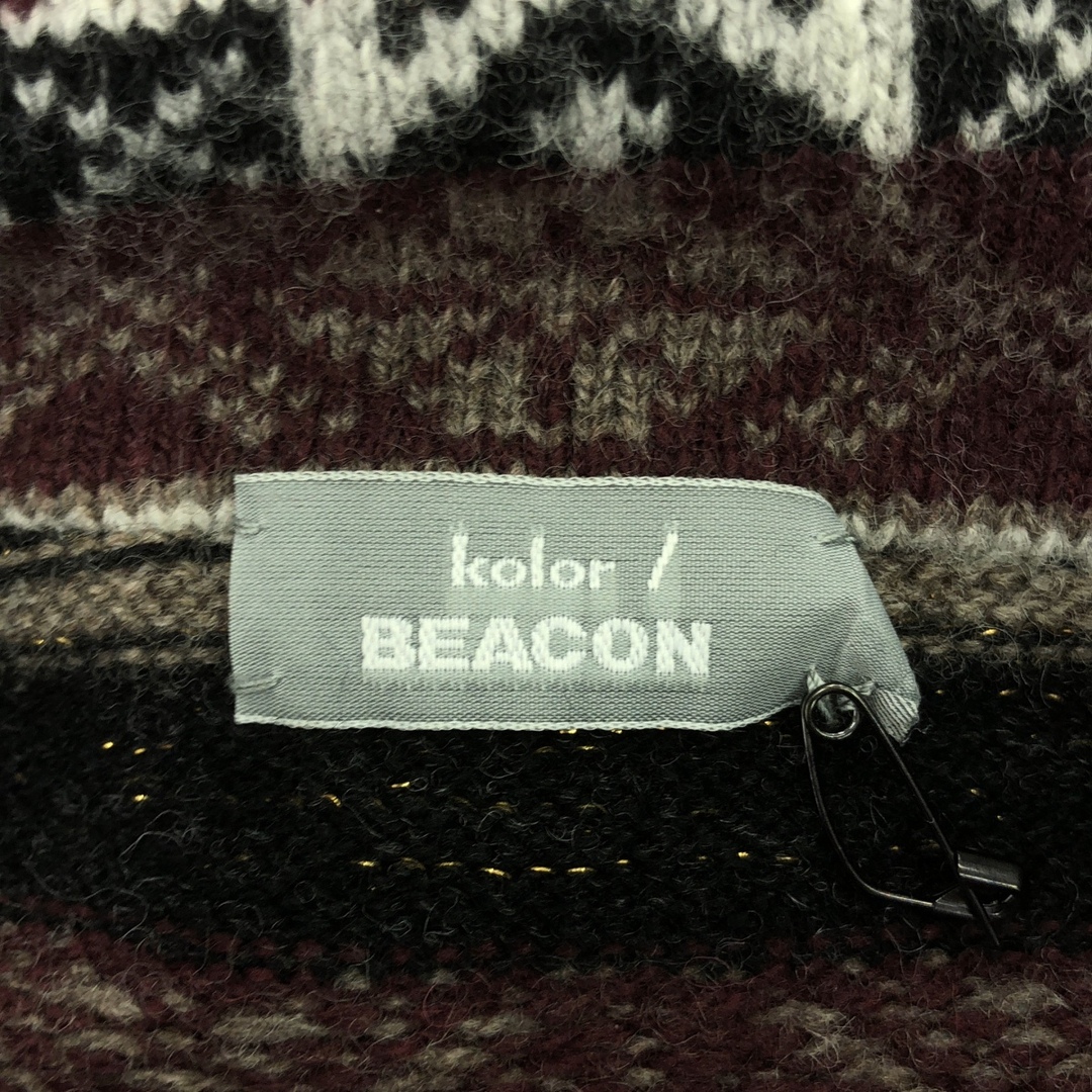 kolor - kolor BEACON カラー ビーコン 24AW ノルディックニット