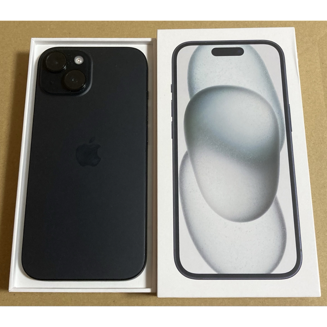 美品】iPhone 15 ブラック バッテリー99% 128GB 【公式通販】