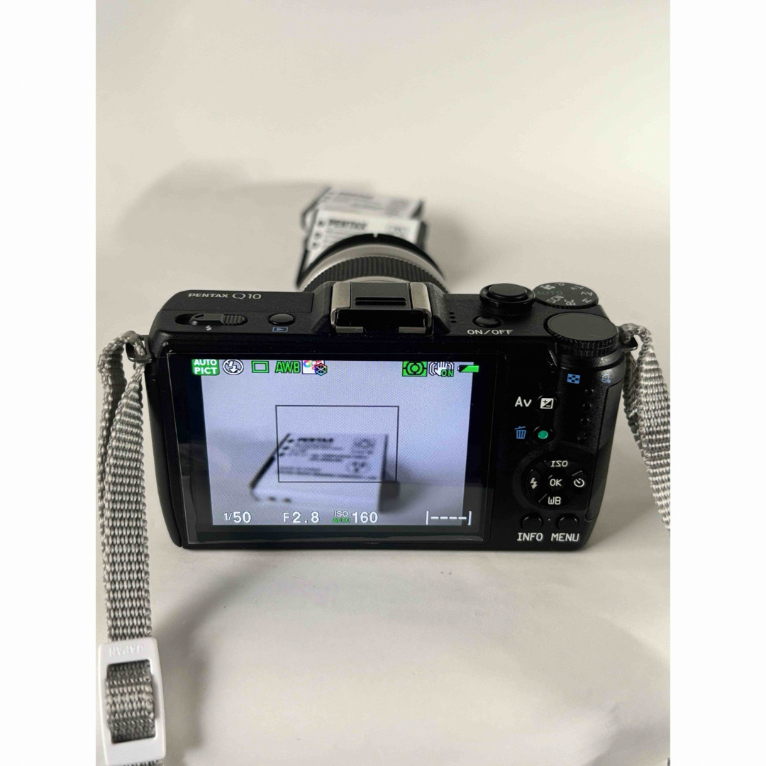 ジャンク 】ペンタックスPENTAX Q10 専用ケース、バッテリー×5本