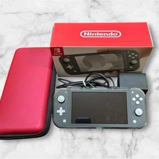 Nintendo Switch - Nintendo Switch Light グレー のジャンク品の通販
