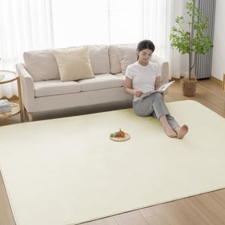 マザーガーデン 大ラグ フロアマット ラグ いちご 絨毯 レア 廃盤品の