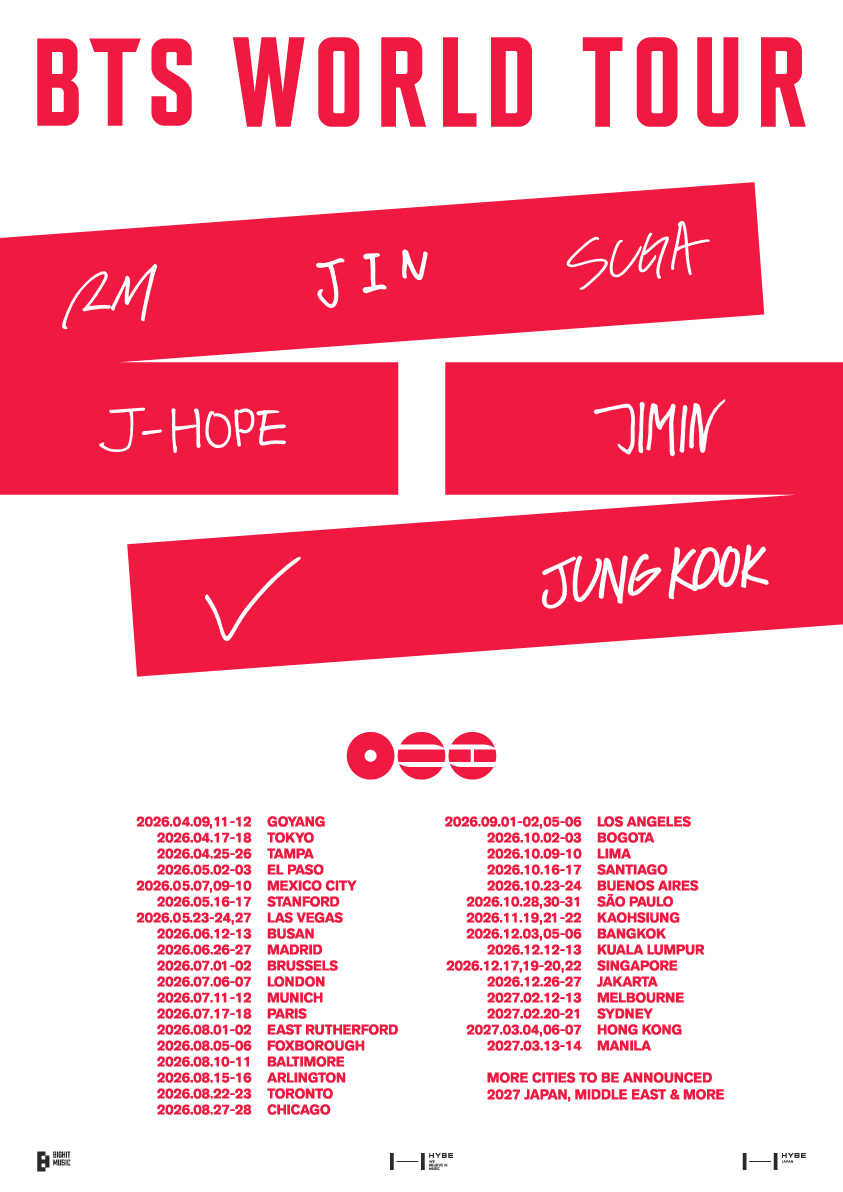 BTS WORLD TOUR IN LONDON: 6 JUL | K-Pop Tracker