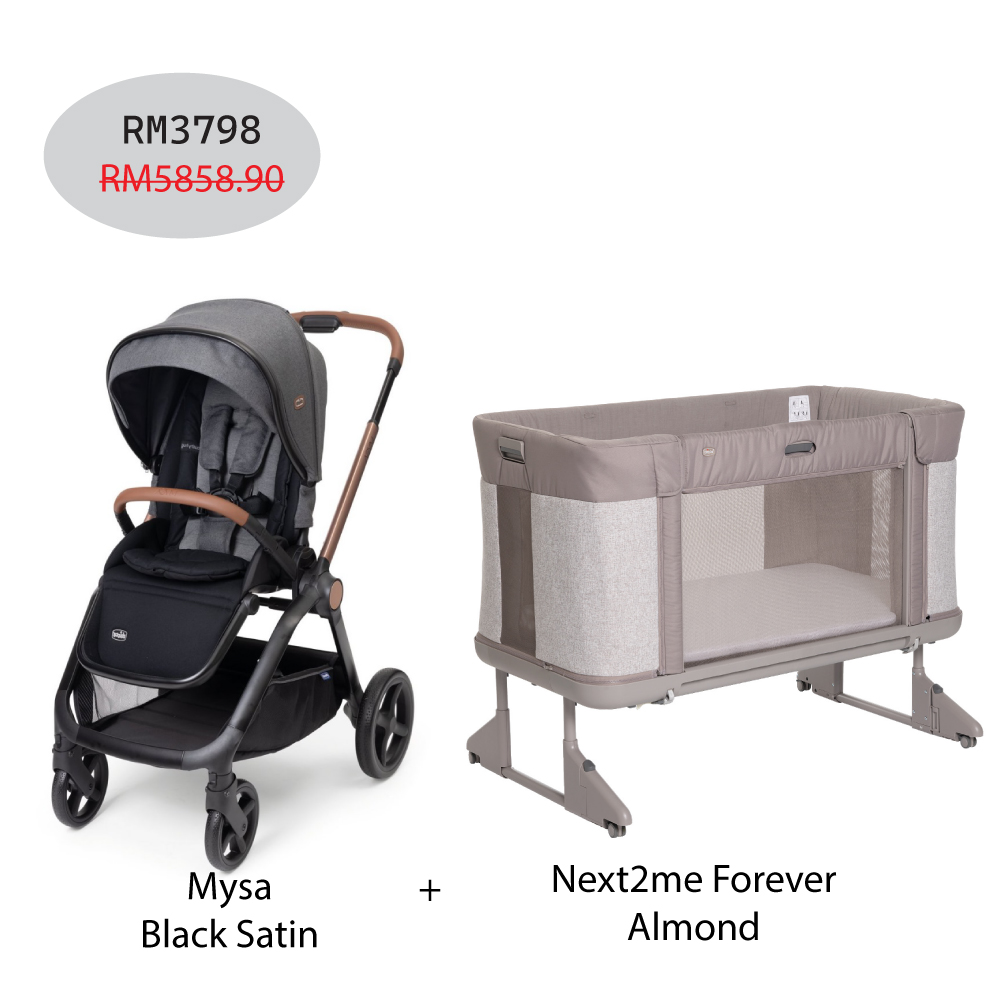 Next2me Forever Baby Crib + Mysa Stroller – Chicco Malaysia