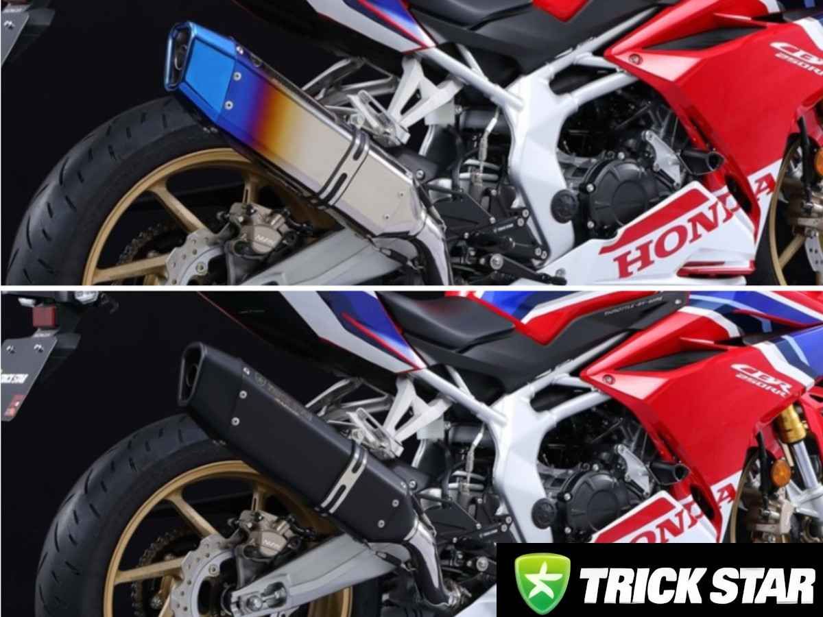 新製品】トリックスターから「CBR250RR（2023）政府認証スリップオン