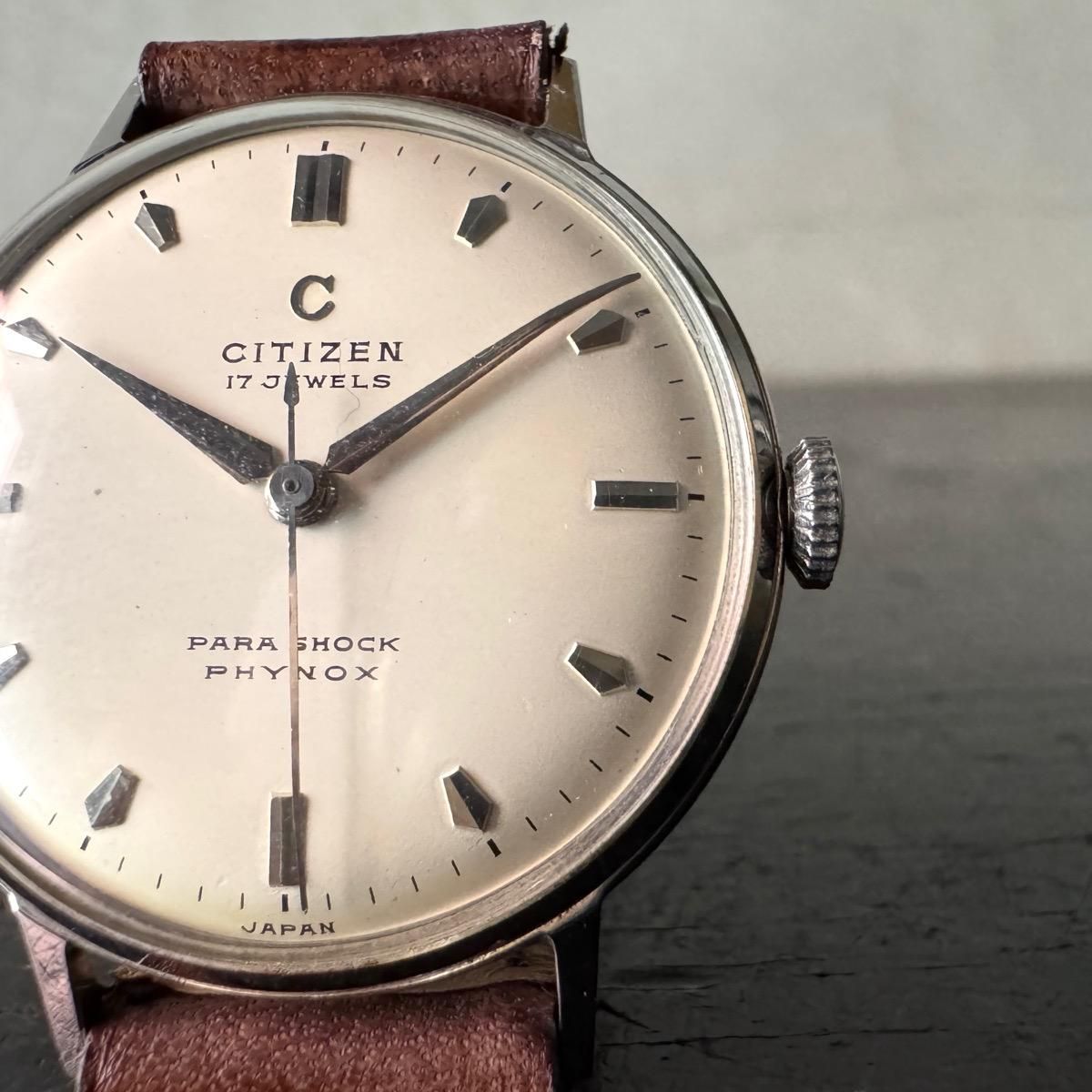 CITIZEN（シチズン）Cマーク 新本中三針 コンビインデックス - JeJe