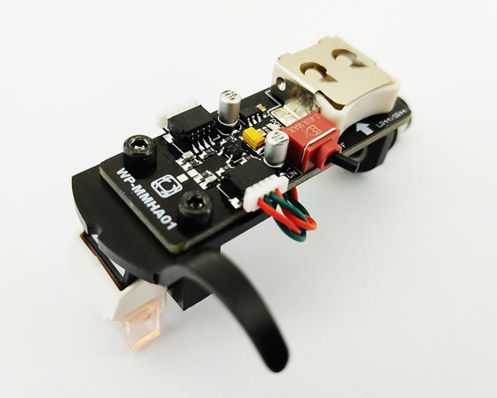 MM型カートリッジ用ヘッドアンプ「WP-MMHA01」（stereo仕様／ヘッド