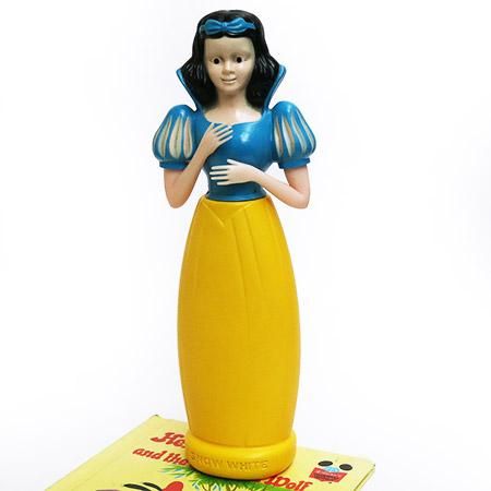 1960年製造、ディズニー白雪姫ソーキーボトルです。初期モデルです。