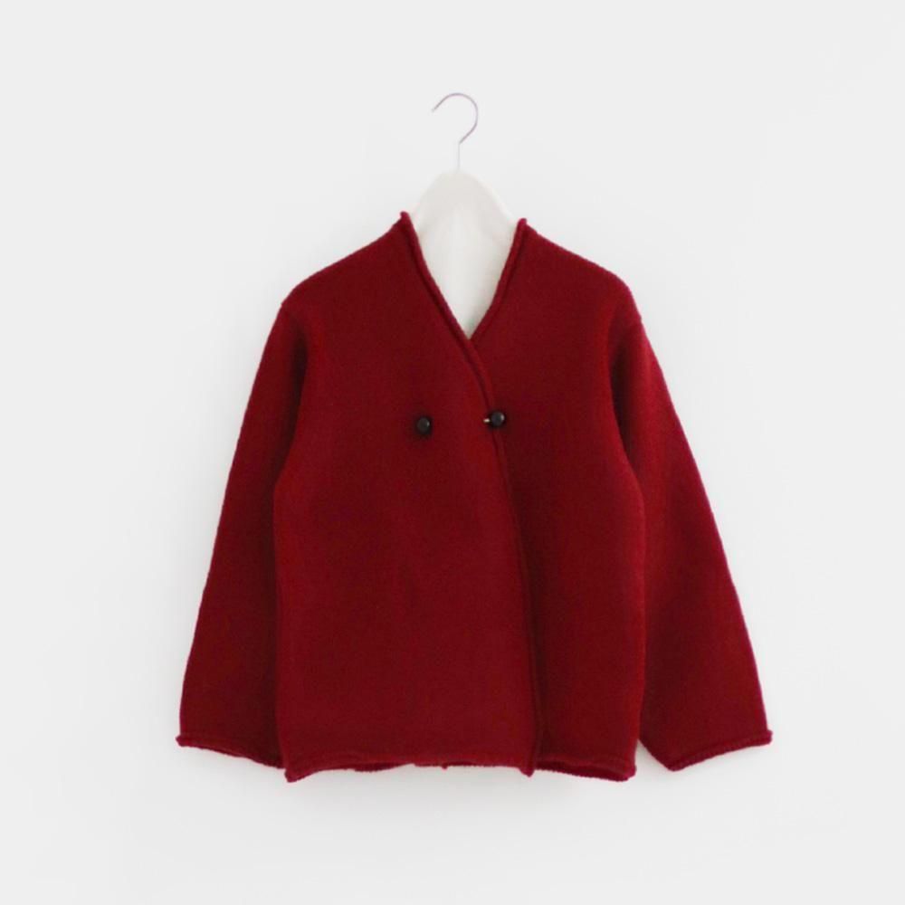 Atelier d'antan | アシンメトリーニットカーディガン〈 Degas 〉 4colors