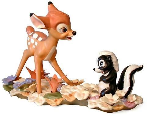 廃盤】 ディズニー バンビとフラワー Bambi & Flower He Can Call Me A