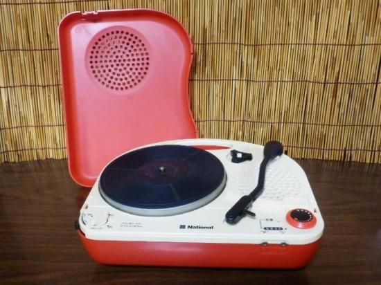 ナショナル ポータブル レコードプレーヤー SG－501N - 「宝の森
