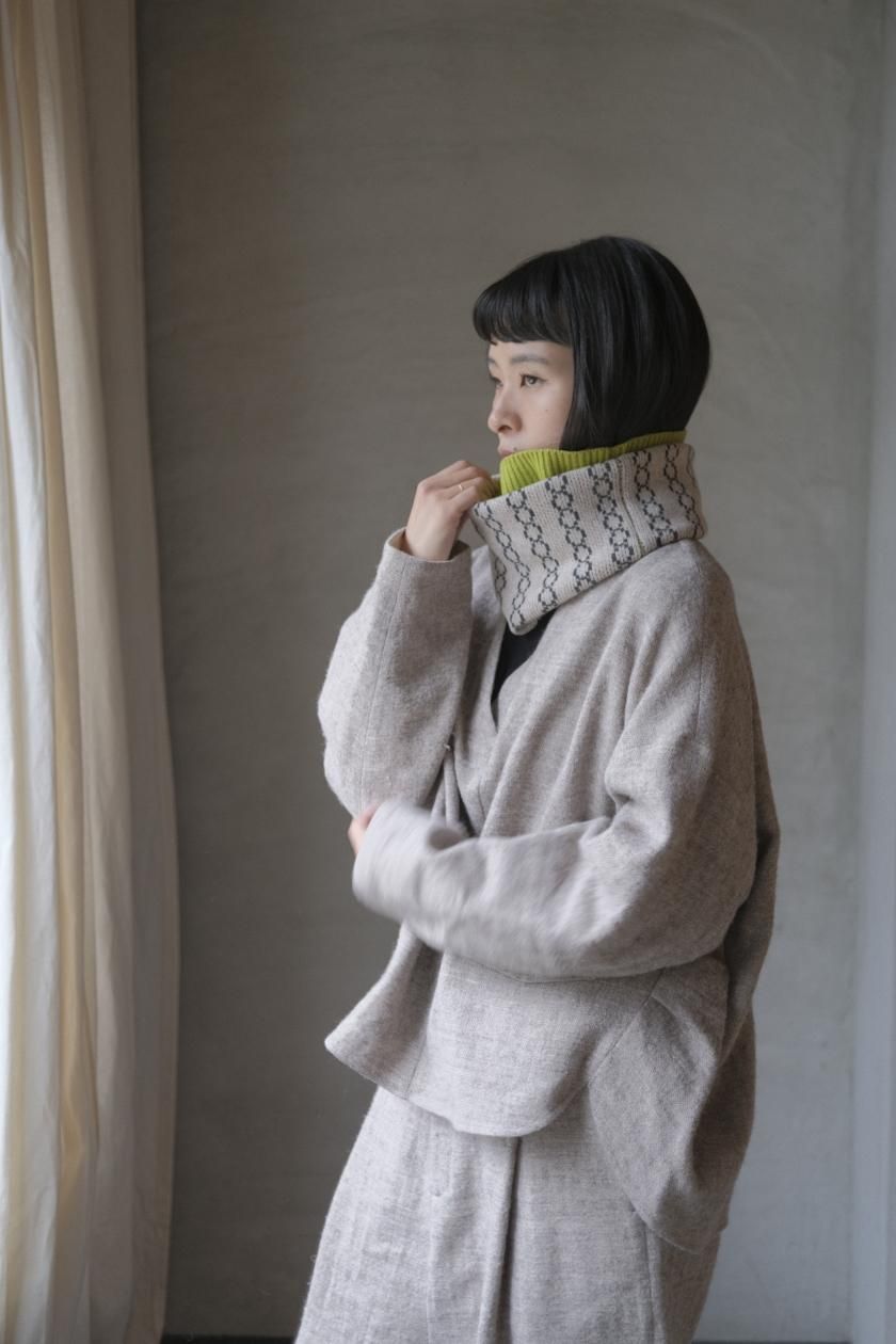 atelier naruse | wool loop ニットカウル - c a b i n e t