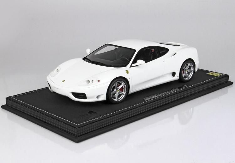 BBR 1/18 フェラーリ ferrari 360 modena F1 Giallo Modena Bianco
