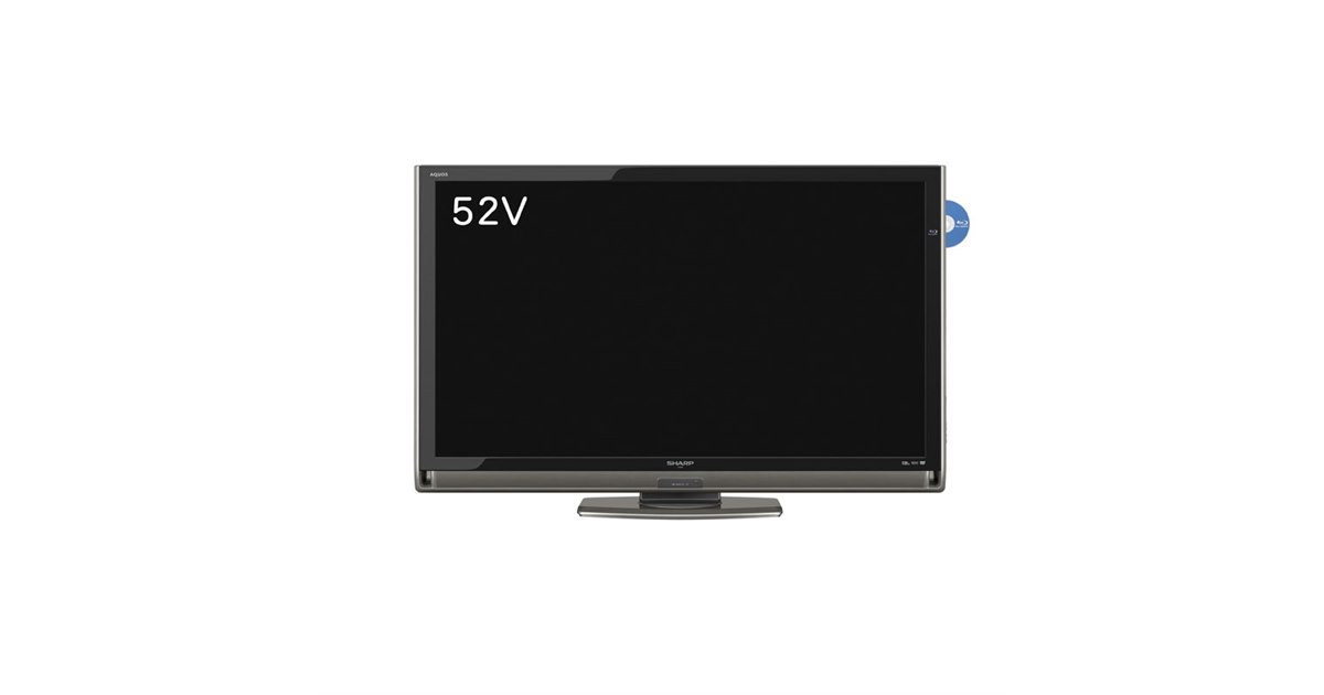 シャープ、BDレコーダー内蔵「LED AQUOS」4機種 - 価格.com