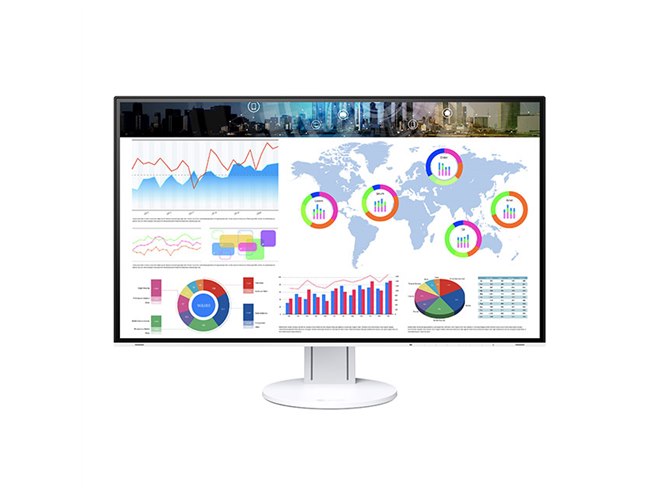EIZO、4辺フレームレスの31.5型4K液晶「FlexScan EV3285」 - 価格.com