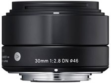 シグマ 30mm F2.8 DN ブラック [マイクロフォーサーズ用] 価格比較