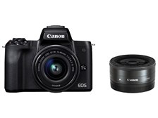CANON EOS Kiss M ダブルレンズキット [ブラック] オークション比較
