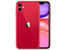 Apple iPhone 11 (PRODUCT)RED 128GB SIMフリー [レッド] 価格比較