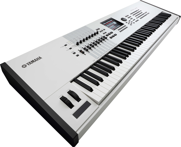 Yamaha 40th Anniversary 特別モデル 白いシンセサイザー「MOTIF XF WH
