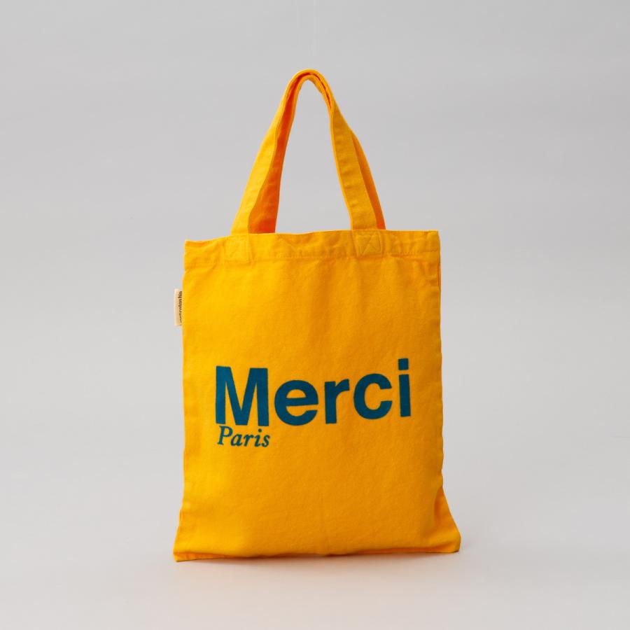 MERCI（メルシー） 並行輸入 トートバッグ ミニトート コットン ロゴ