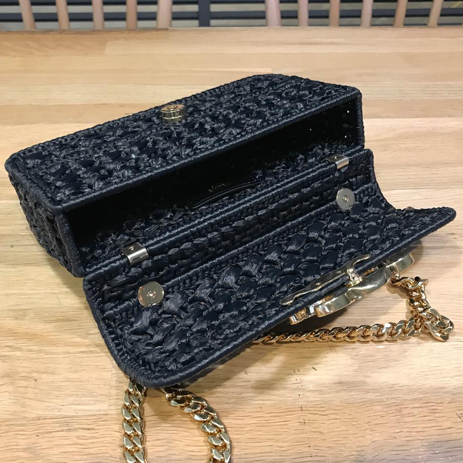 CELINE（セリーヌ） 【超美品】セリーヌ ラフィア チェーンショルダー