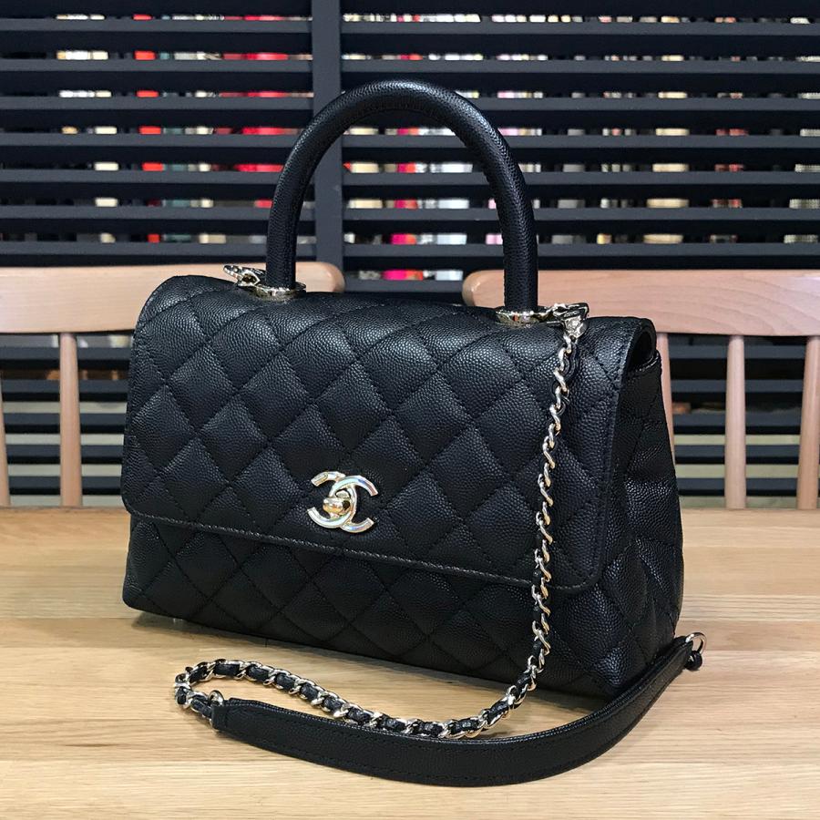 CHANEL（シャネル） 【超美品】シャネル ココハンドル XS キャビア