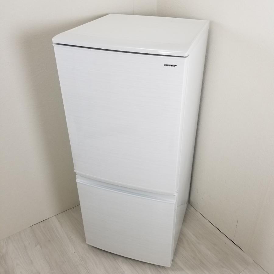 SHARP（シャープ） 中古 137L つけかえどっちもドア 2ドア冷蔵庫 SJ