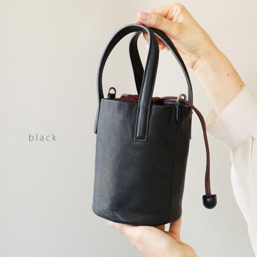 Charis Poche（カリスポシェ） ショルダーバッグ レディース 巾着 筒形