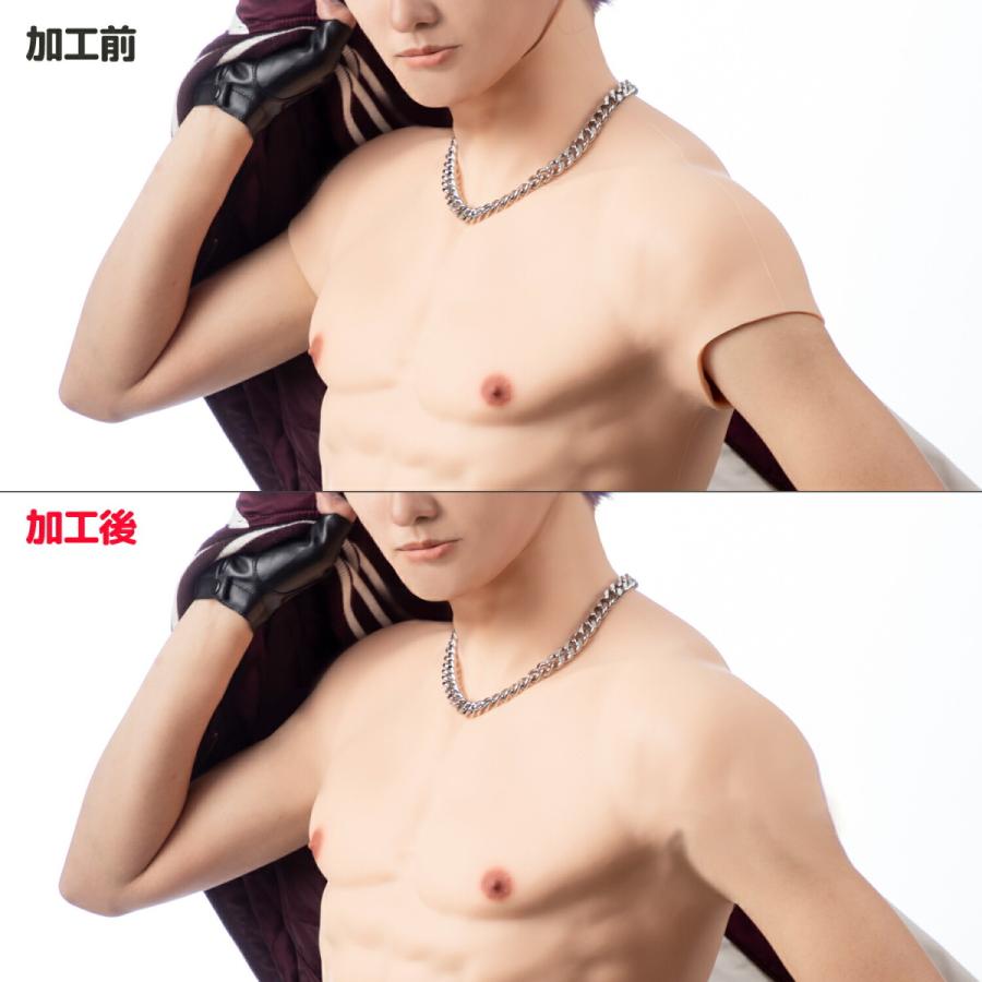 クラッセ シリコン筋肉スーツ 着脱簡単 露出 マッチョ コスプレ 腹筋