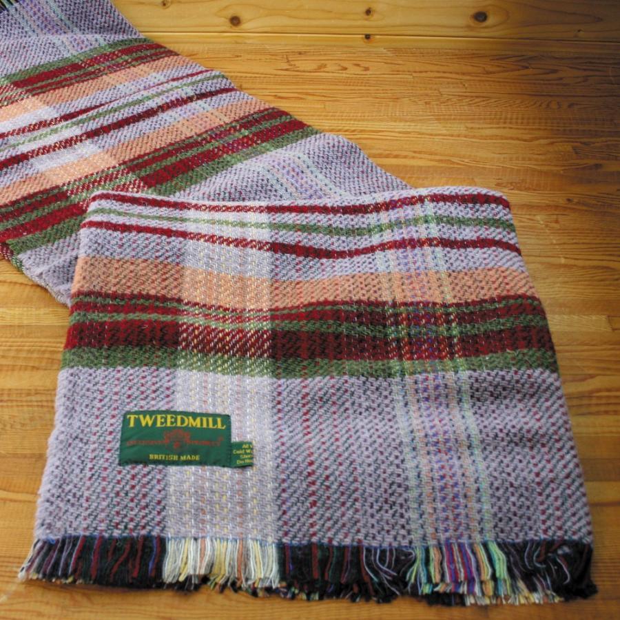 TWEED MILL（ツイードミル） ひざ掛け ウール 英国製ツイードミル