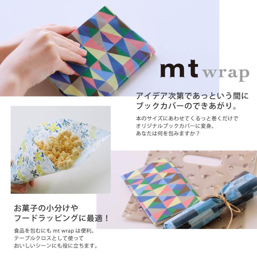 mt（エムティー） カモ井加工紙 マスキングテープ 【mt wrap s×mina