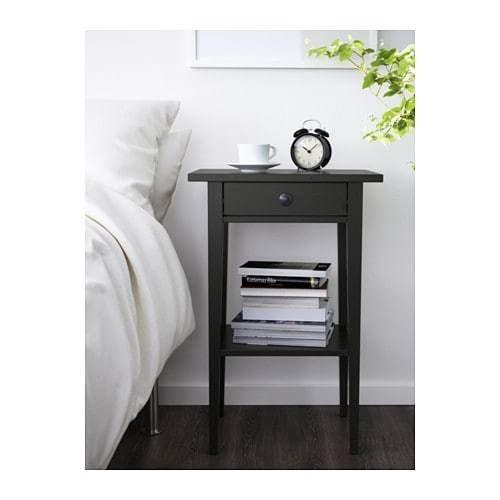 イケア（IKEA） 引出し付きサイドテーブル 46x35cm ベッドサイド