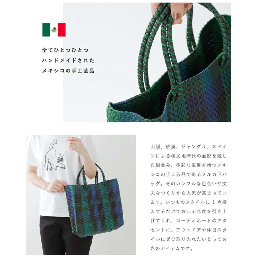 Letra（レトラ） メルカドバッグ S CHECK check-s レディース 爆買
